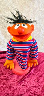 Vintage Ernie handpop van Sesamstraat. 70's., Ophalen of Verzenden, Zo goed als nieuw, Overige typen