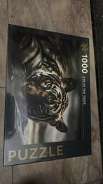 REBO: Eye of the tiger puzzel 1000 stukjes, Ophalen of Verzenden, 500 t/m 1500 stukjes, Nieuw, Legpuzzel