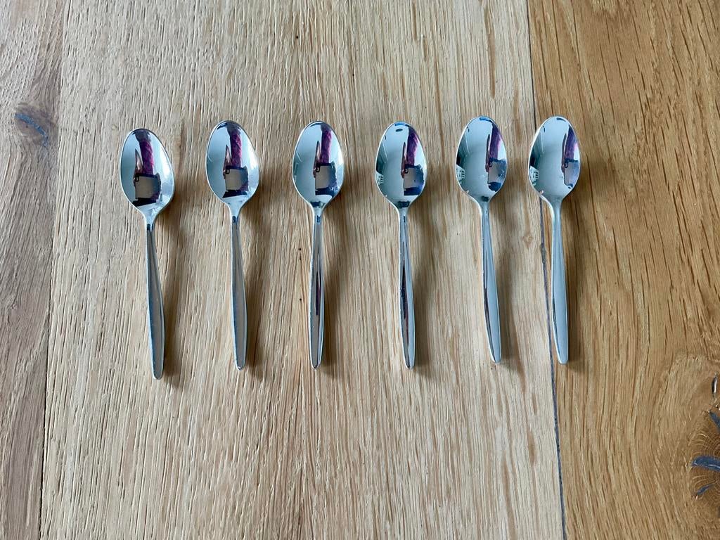 Gero - 6 borrellepeltje - verzilverd - 100, Ophalen, Gebruikt, Zilver