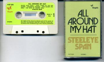 Steeleye Span All Around My Hat 9 nrs cassette 1975 ZGAN beschikbaar voor biedingen