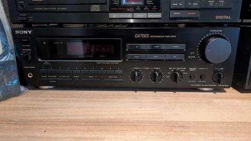 Sony GX70ES receiver, Audio, Tv en Foto, Versterkers en Receivers, Gebruikt, Stereo, 60 tot 120 watt, Sony, Ophalen of Verzenden