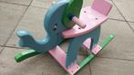 Hobbel olifant roze met blauw, Ophalen