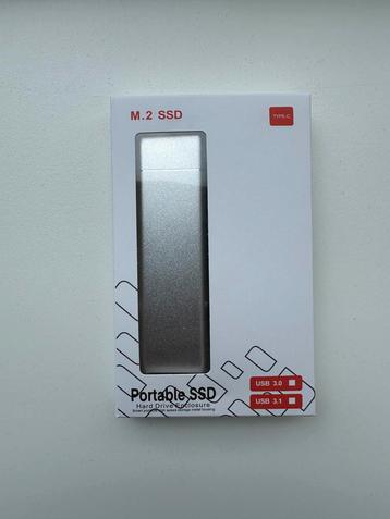 Portable M.2 SSD Behuizing - USB 3.0/3.1 beschikbaar voor biedingen