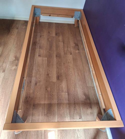 BED 😴 90x200 Laag Kinderbed Kinder Bedden Slaapkamer 1Pers., Huis en Inrichting, Slaapkamer | Bedden, Zo goed als nieuw, Eenpersoons