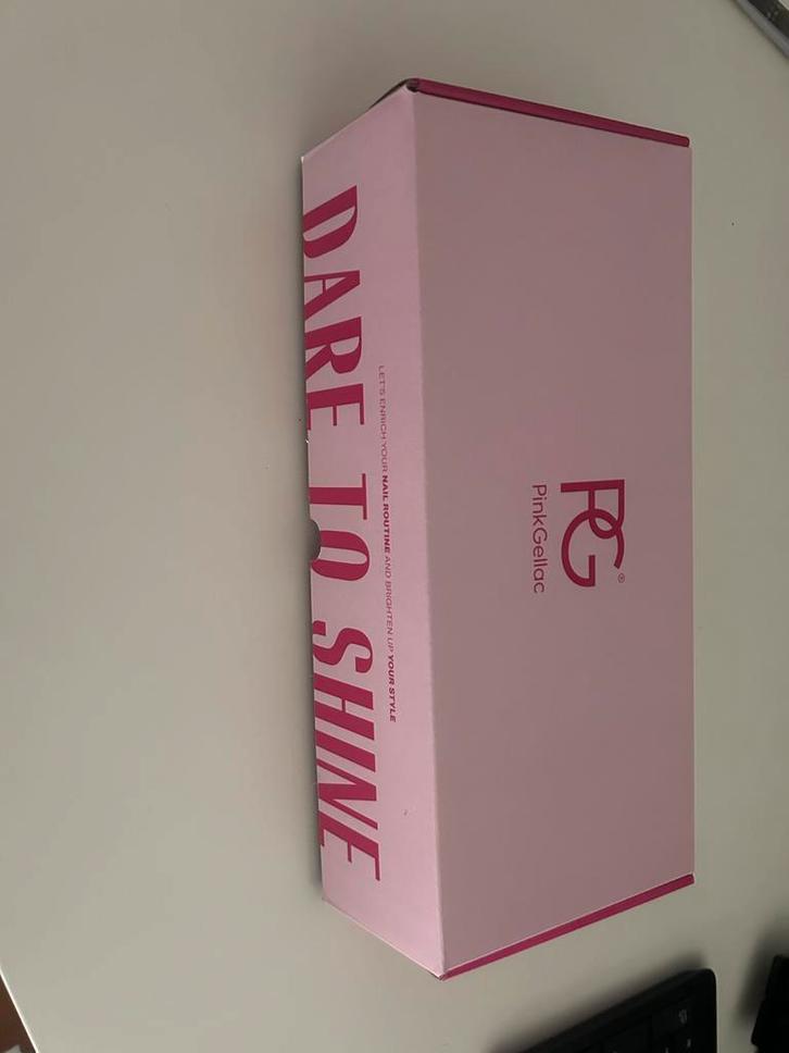 Pink Gellac Starterspakket, Sieraden, Tassen en Uiterlijk, Uiterlijk | Cosmetica en Make-up, Zo goed als nieuw, Toebehoren, Handen en Nagels