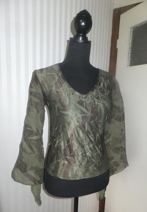 Nieuw! Prachtige leger kleurige top vleermuismouwen 36 S., Kleding | Dames, Tops, Nieuw, Maat 36 (S), Groen, Lange mouw, Verzenden