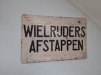 Vintage verkeersbord, Ophalen of Verzenden, Gebruikt