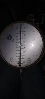 Swedish Gallo tank pressure gauge with mercury and percent d, Ophalen of Verzenden