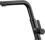 Zeer luxe keukenkraan met handdouche model Silia Nero, Verzenden, Nieuw