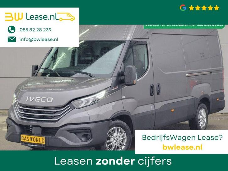 Iveco Daily 35S21 3.0L Automaat 2x Schuifdeur 210PK L2H2 202, Auto's, Bestelauto's, Bedrijf, Lease, Operational lease, Achteruitrijcamera