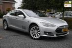 Tesla Model S 85 Base 367 PK Free Supercharge Pano Camera, Auto's, Tesla, Automaat, Achterwielaandrijving, Gebruikt, Zwart