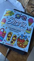 Summer Girly Moments Kleurboek – 40 zomerse kleurplaten, Ophalen of Verzenden, Nieuw, Papier, Schets- of Tekenboek