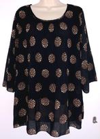Paprika tuniek maat 44, Kleding | Dames, Grote Maten, Ophalen of Verzenden, Zo goed als nieuw, Zwart, Blouse of Tuniek
