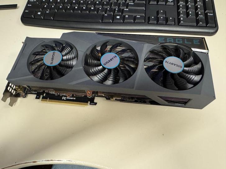Gigabyte GeForce RTX 3090 Eagle OC 24G, Computers en Software, Videokaarten, Gebruikt, Nvidia, PCI-Express 4.0, GDDR6, HDMI, DisplayPort