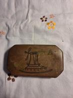 Antiek Messing/Koper Sieradenbakje met Molen, Ophalen of Verzenden