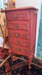 Brocante antiek ladekastje, Huis en Inrichting, Kasten | Ladekasten, Ophalen, 50 tot 100 cm, Zo goed als nieuw, Minder dan 100 cm