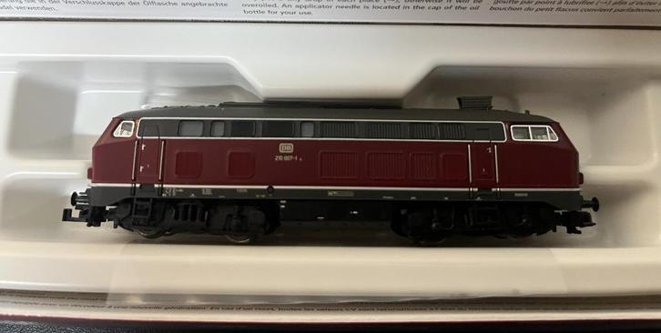Fleischmann diesellocomotief 210 007-1 sound, Hobby en Vrije tijd, Modeltreinen | N-Spoor, Zo goed als nieuw, Locomotief, Gelijkstroom