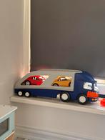 Speelgoed Auto Transporter met 2 Auto's, Ophalen of Verzenden, Zo goed als nieuw, Bus of Vrachtwagen, Overige merken