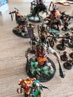 Warhammer age of sigmar kruleboyz army, Hobby en Vrije tijd, Wargaming, Figuurtje(s), Warhammer, Ophalen of Verzenden, Zo goed als nieuw