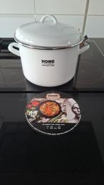 NIEUWE Witte GUSTA soep/stamppot pan 5 liter, Huis en Inrichting, Ophalen, Nieuw, Overige materialen, Kookpan of Snelkookpan