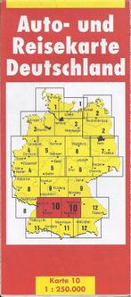 U64 plattegrond autokaart karlsruhe -stuttgart ( 10 ), Boeken, Atlassen en Landkaarten, Ophalen of Verzenden, 1800 tot 2000, Nederland