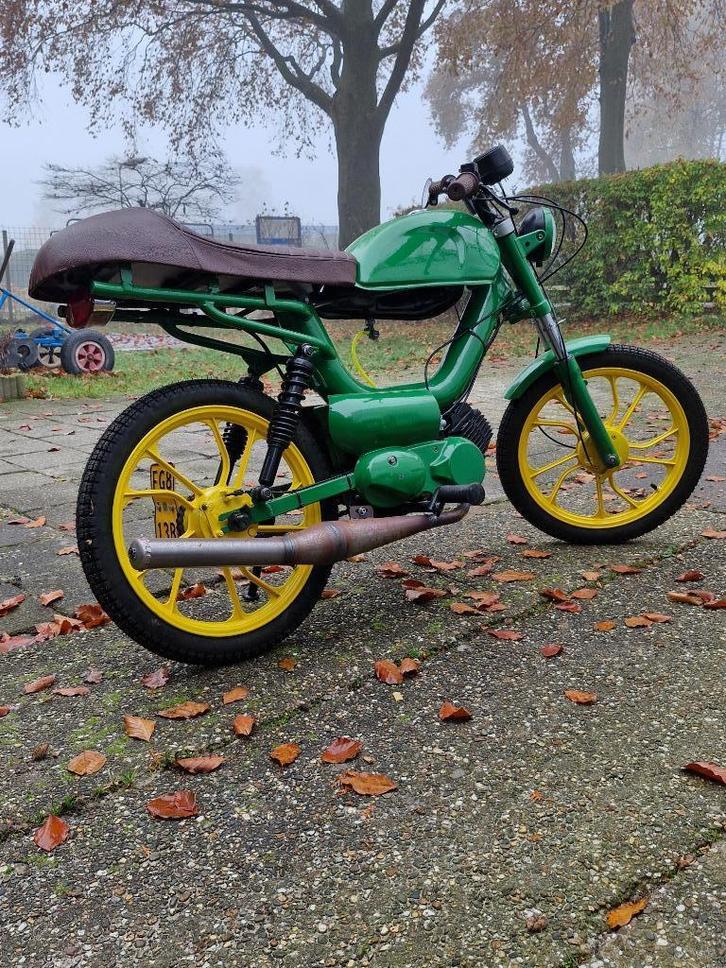 Tomos caferacer, Fietsen en Brommers, Brommers | Tomos, Gebruikt, Overige modellen, Maximaal 45 km/u, Ophalen