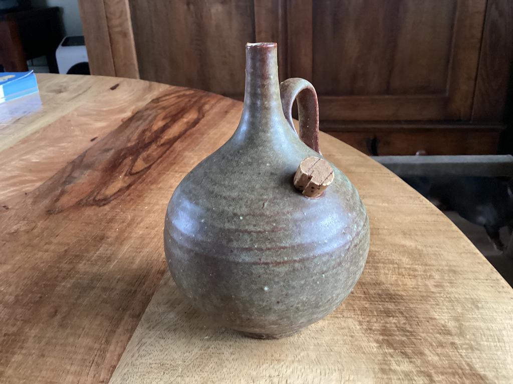 VINTAGE  KERAMISCHE  KRUIK  GEMERKT  F M, Antiek en Kunst, Antiek | Keramiek en Aardewerk, Ophalen of Verzenden