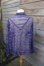 Tuniek paars/ goud Shoeby mt XXL transparant Vaste prijs AAN, Kleding | Dames, Blouses en Tunieken, Paars, Maat 46/48 (XL) of groter