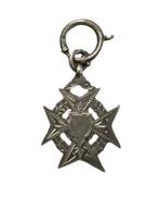 Maltese kruis | antiek zilveren hanger / medaille, Embleem of Badge, Duitsland, Ophalen of Verzenden, Landmacht