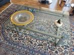 Mooie glazen tafel met boeddha elementen, 50 tot 100 cm, Minder dan 50 cm, 100 tot 150 cm, Modern