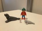Playmobil 4660 jongen met zeehonden compleet., Ophalen of Verzenden, Zo goed als nieuw, Complete set