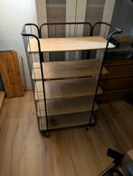 Bakkerskar op wieltjes, Met plank(en), Gebruikt, Metaal, Industrieel