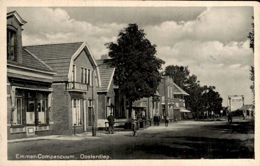 Emmer- Compascuum, Verzamelen, Ansichtkaarten | Nederland, Gelopen, Drenthe, Voor 1920, Ophalen of Verzenden