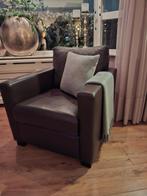Leren fauteuil - gebruikt als pronkstuk! Perfecte staat…, Ophalen, Zo goed als nieuw, 75 tot 100 cm, Leer