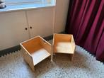 Kinder Montessori kubus stoeltjes Van Dijk Toys (2x), Kinderen en Baby's, Ophalen, Zo goed als nieuw, Overige typen