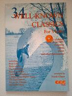 34 Well-known Classics for Violin, Ophalen, Gebruikt, Les of Cursus, Klassiek