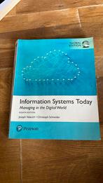 Information System Today 8th edition, Ophalen of Verzenden, Zo goed als nieuw