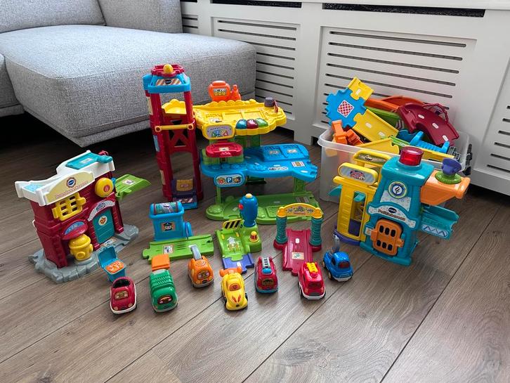 Zeer uitgebreide Vtech Toet-Toet set, Kinderen en Baby's, Speelgoed | Vtech, Zo goed als nieuw, 2 tot 4 jaar, Ophalen