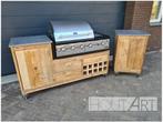 Buitenkeuken losse kast voor extra werkruimte!, Tuin en Terras, Buitenkeukens, Maatwerk, Vrijstaand, Info@hout-art.nl, Nieuw