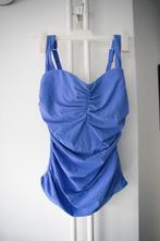 Blauwe lange bikini top Profile maat 42 cup D, Profile, Blauw, Bikini, Ophalen of Verzenden