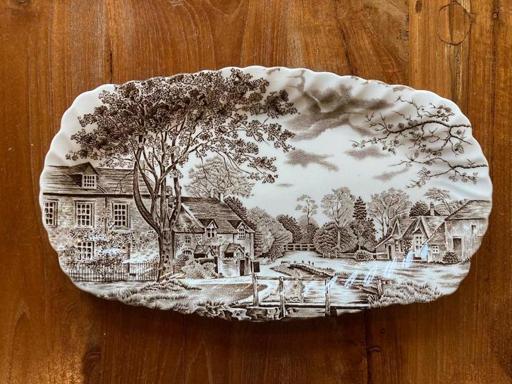cake bord - Johnson Brothers, stoke-on-trent, Cotswold, Antiek en Kunst, Antiek | Servies los, Ophalen of Verzenden