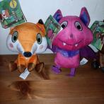 3 Lidl mini's Vos, vleermuis, bever knuffel NIEUW met kaartj, Verzamelen, Supermarktacties, Lidl, Ophalen of Verzenden