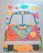 Retro Peace & Love Bus Banner, Ophalen of Verzenden, Nieuw, Versiering