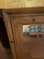 Spiegel van oud grenen, Ophalen, Gebruikt, Minder dan 100 cm, Rechthoekig