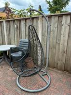 Hangstoel met kussens, Tuin en Terras, Tuinstoelen, Ophalen, Gebruikt, Metaal