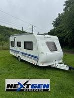 HOBBY 495 UL EXELLENT 2008 LUCHT VOORTENT/LUIFEl/MOVER, Caravans en Kamperen, Rondzit, Bedrijf, Lengtebed, 5 tot 6 meter