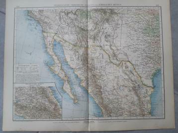 164-165/ Zuid West Amerika en Noord Mexico Litho uit 1899 beschikbaar voor biedingen