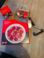 Weber pizzasteen, burger pers, kiphouder en borstel, Tuin en Terras, Barbecue-accessoires, Ophalen, Nieuw, Weber