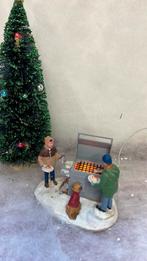 Lemax bbq mensen, Ophalen of Verzenden, Gebruikt