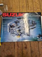Suzuki VI40X Vertical 4-Cycle Engine Poster, Ophalen of Verzenden